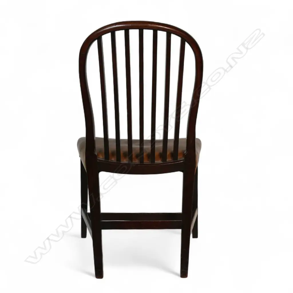 An English c.1790 mahogany chair, Image 1++